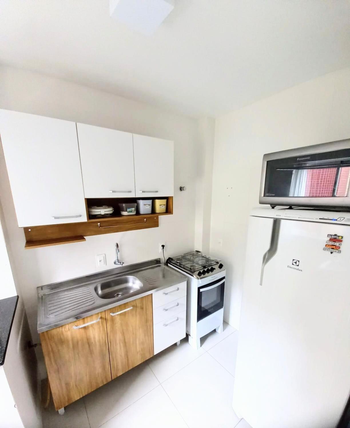 Apto 1 Quarto Em Bc, Vista Mar, Ar Condicionado Split No Quarto E Na Sala Balneário Camboriú Zewnętrze zdjęcie